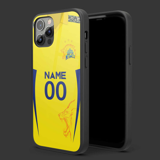 CSK Jersey Custom Name Glass Case