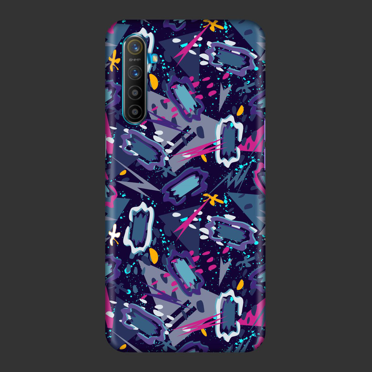 Blue Abstract Hard Case